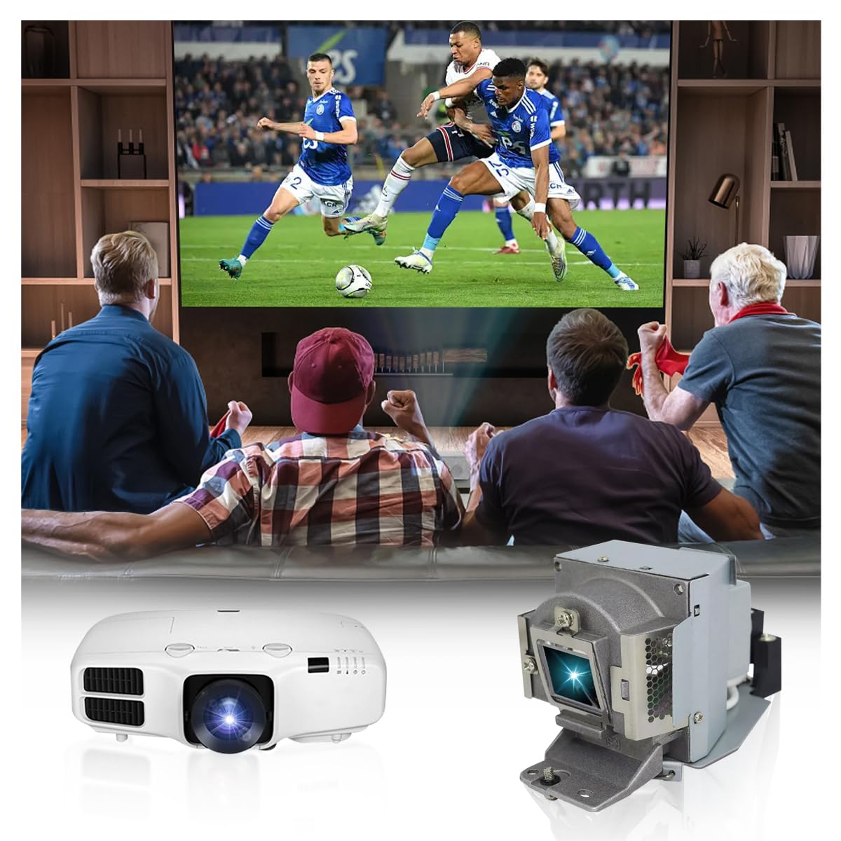 5J.J9P05.001 Lampada proiettore di ricambio con alloggiamento per BENQ MX666, MX666+ Videoproiettore