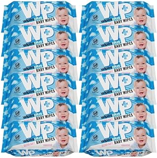 WIPESPLUS Baby Wipes Fragrance Free for Babies and Kids, 960 Count, (12 Packs of 80)