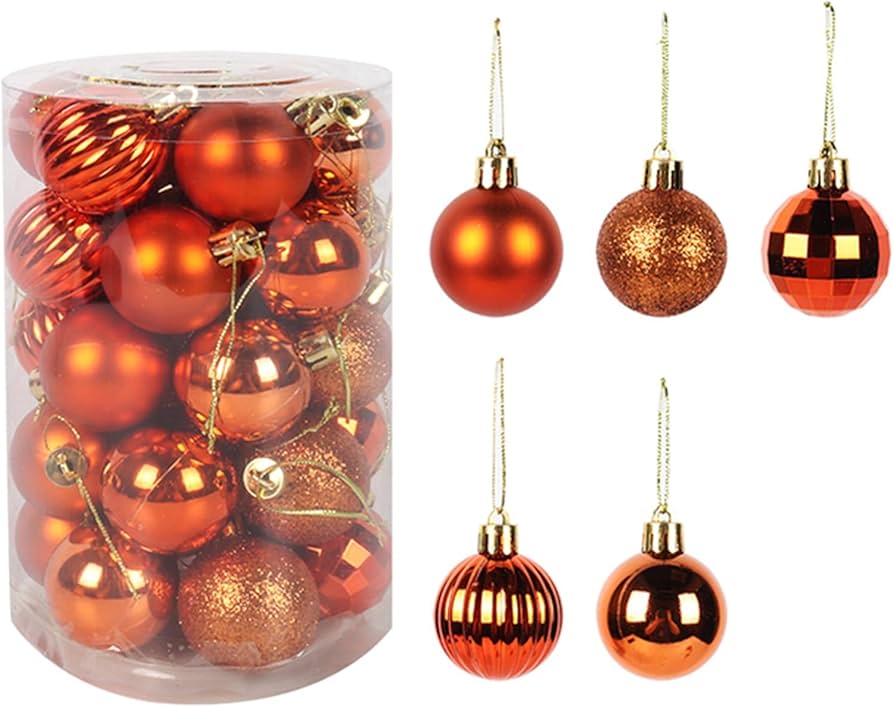 Assorted color christmas ornaments Clearance
