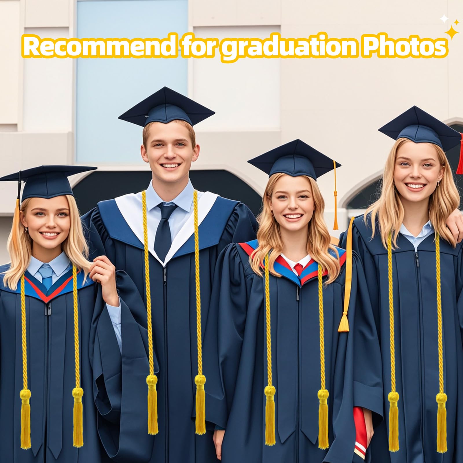 Royal Blue Ribbon In Graduation Navy Blue Cords Graduation Royal Blue Red Honor Cords | Senior Class ...