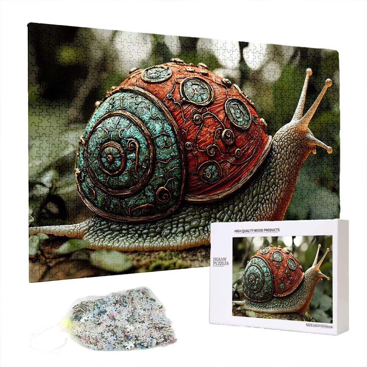 Puzzle 2000 elementów, śliczne puzzle 2000 elementów dla dorosłych, drewniane puzzle dla dorosłych, trudna łamigłówka, gra logiczna dla całej rodziny, drewniane puzzle do dekoracji salonu, prezenty, B