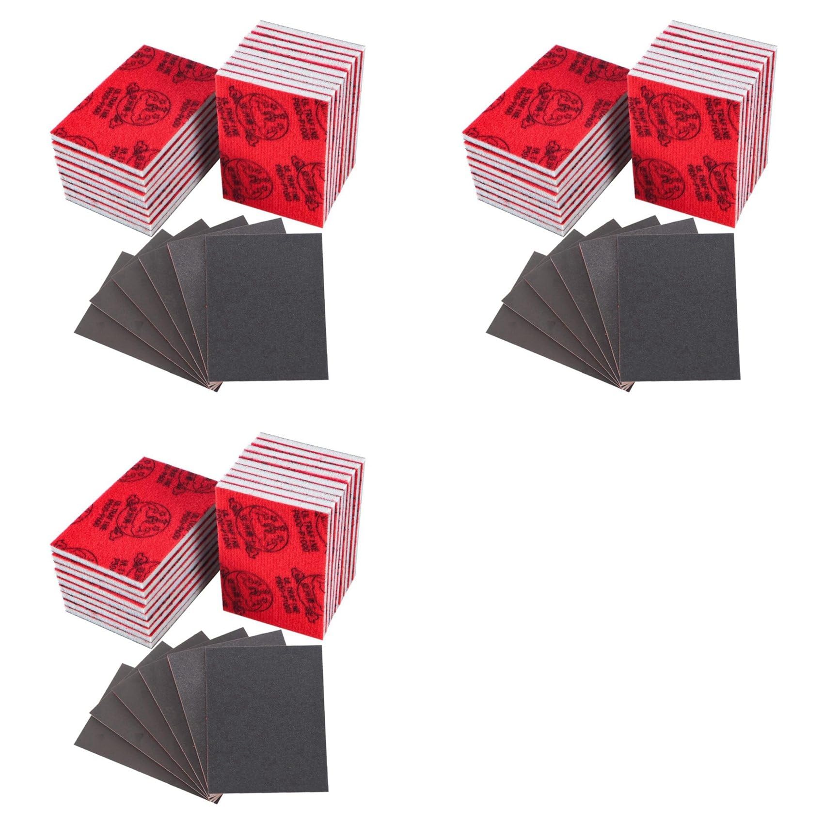 Jnchdghwa 54 Pack 320-2500 Grit Sanding Sponge, Extra Fine Sanding Sponge Pad, Sanding Block Soft Foam Wet and Dry Sandpaper