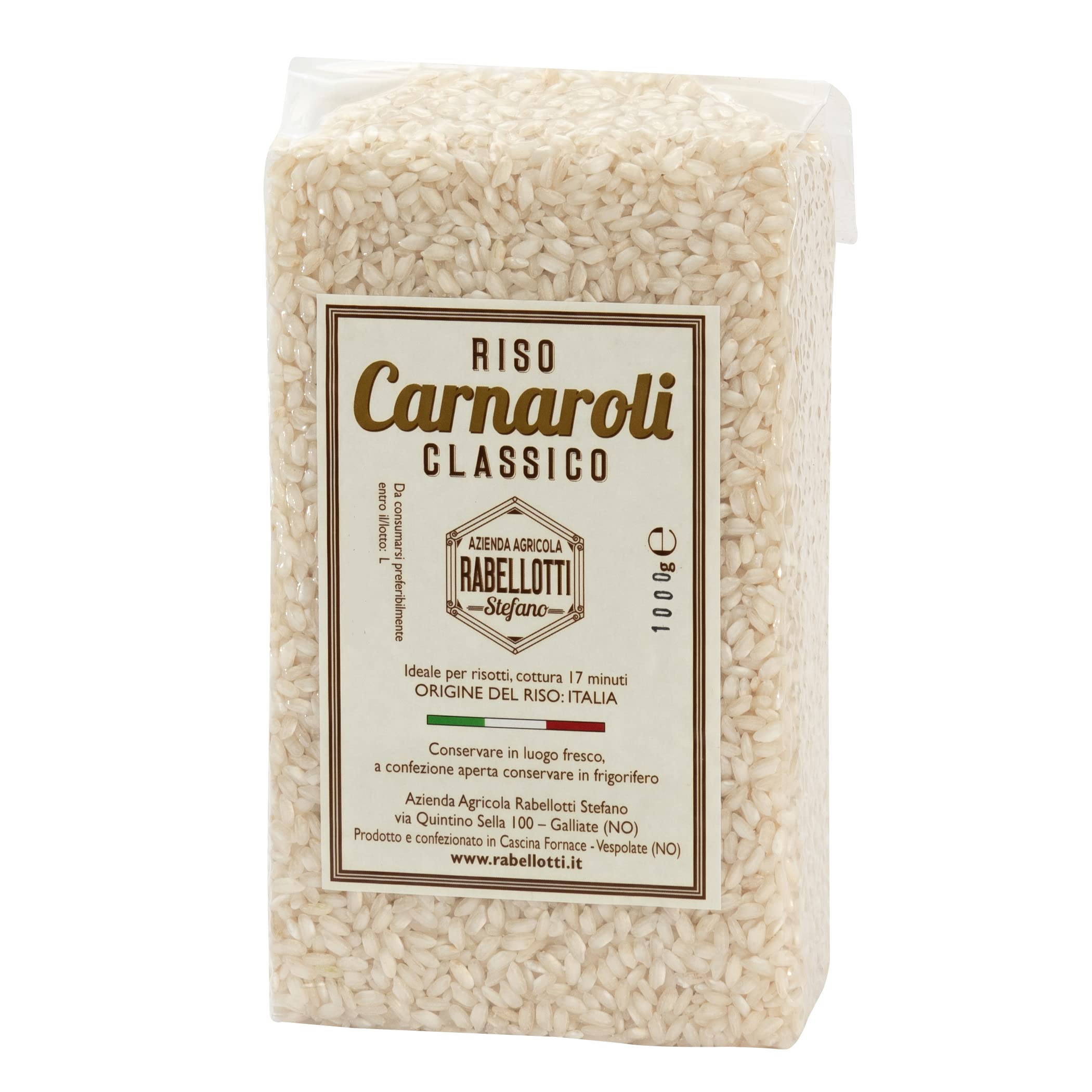 Riso Carnaroli Classico x 4Kg Azienda Agricola Rabellotti Stefano