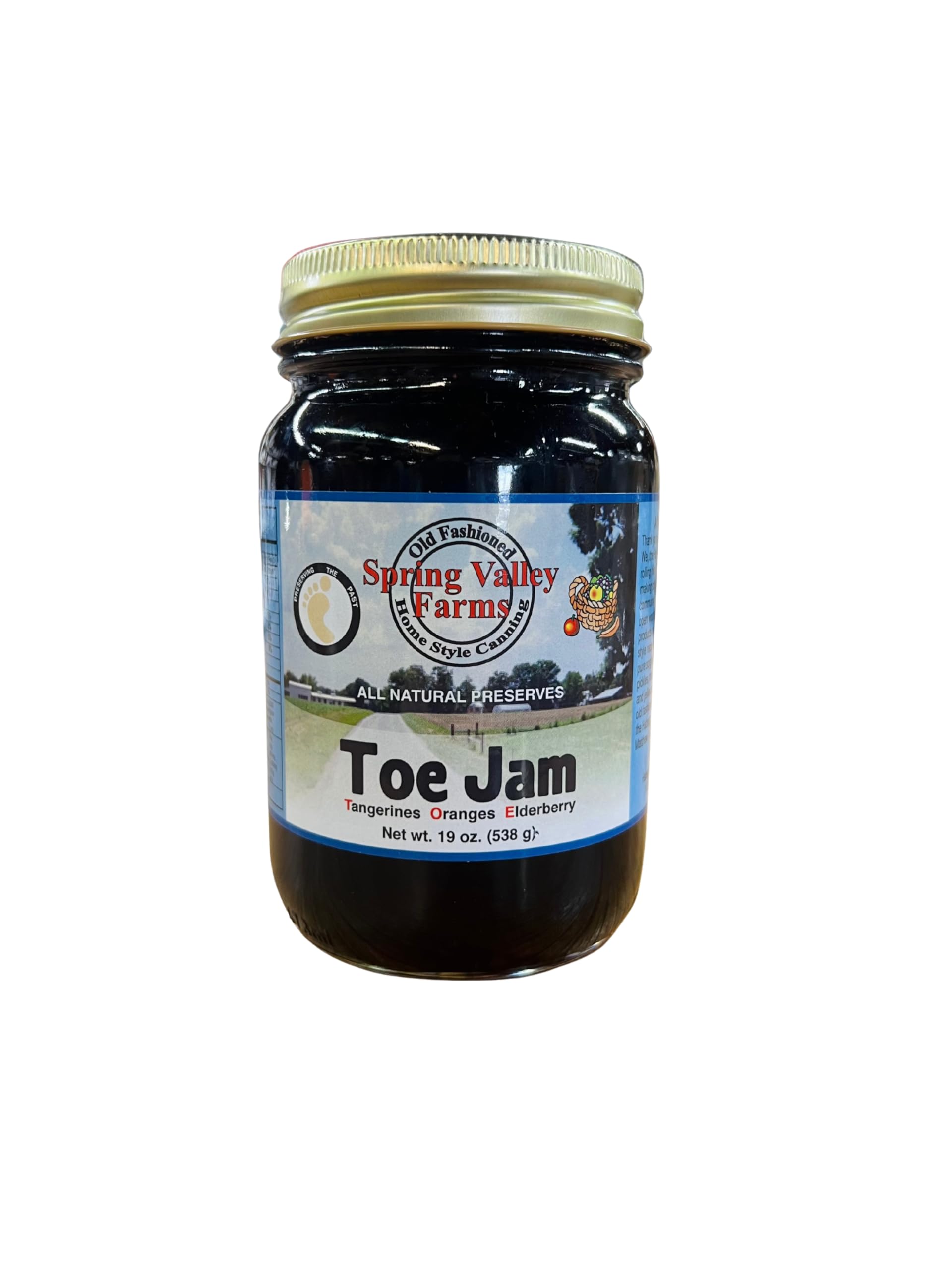 Spring Valley Farms TOE Jam (Tangerines, Oranges, Elderberry)