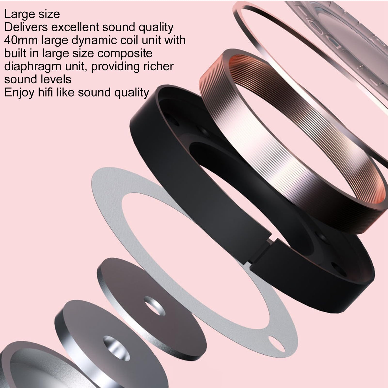 Dziecięce Słuchawki Bluetooth Bezprzewodowe Ze Światłami RGB Cat, Czas Odtwarzania 20 Godzin, Stereofoniczne HiFi Z Mikrofonem