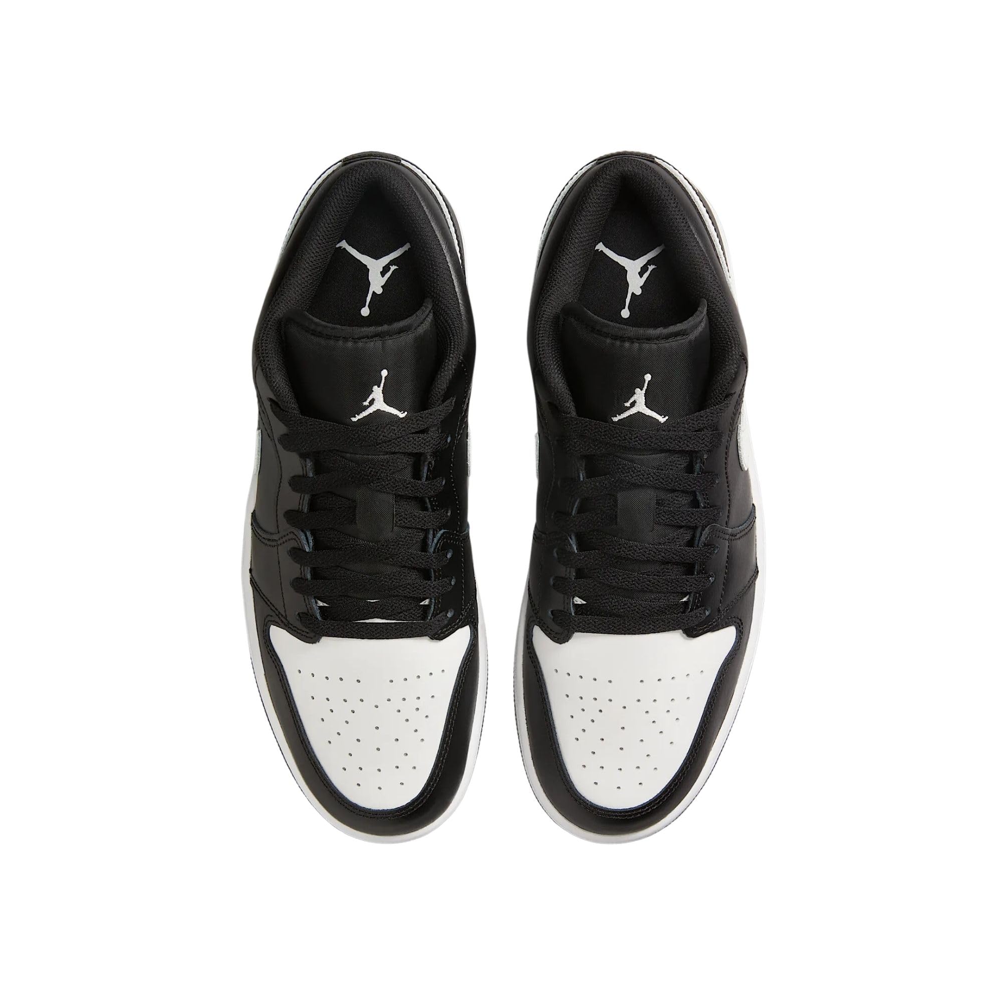 Nike Men's Air Jordan 1 Low Sneaker: 10.5 Black/Summit White