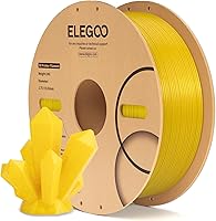 Vista 23 de ELEGOO Filamento PLA Seda Cobre 1.75mm 1KG, Filamento para Impresora 3D con Precisión Dimensional +/- 0.02mm, Carrete de 1kg (2.2lbs) Compatible