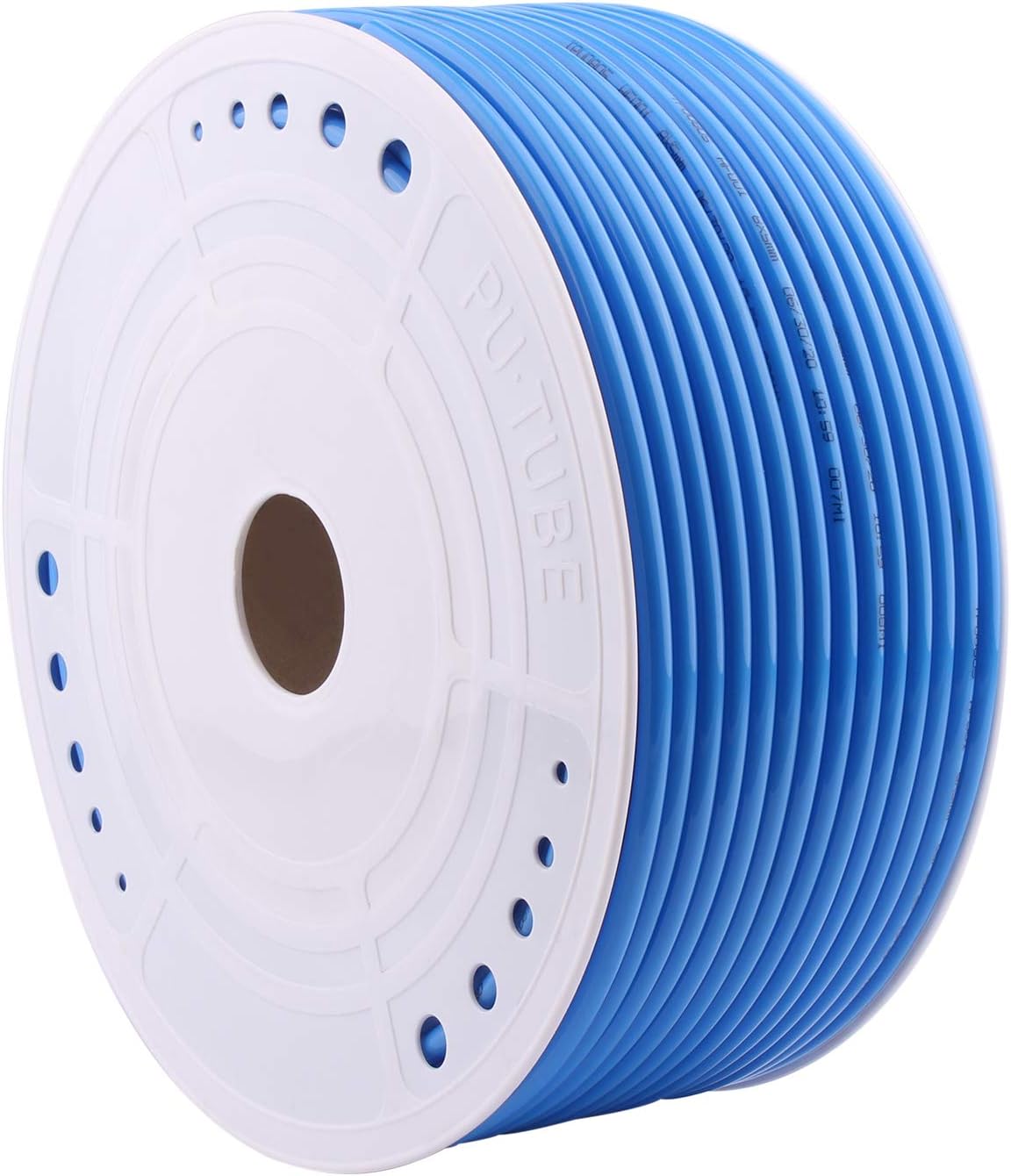 Pneumatic Hose 8mm OD 5mm ID Blue Polyurethane PU Tubing Air Compressor Pipe 100 Meter (328ft)