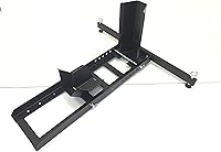 Vista 3 de MaxxHaul 70271 Motorcycle Wheel Chock – Heavy-Duty Steel Front Tire Stand for Trailers, Garages & Shops – Fits 15"–22" Wheels