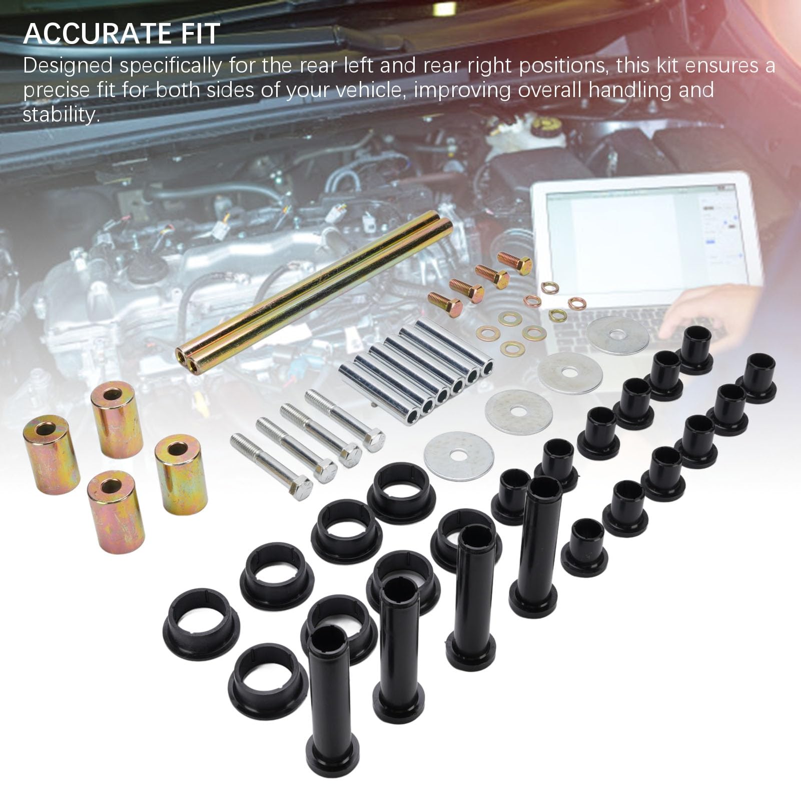 60pcs Arrière à Gauche et à Droite Kit de Tracts D'arbre de Bague de Bras 5434551 Remplacement de Sportsman 400 450 500 600 700 800