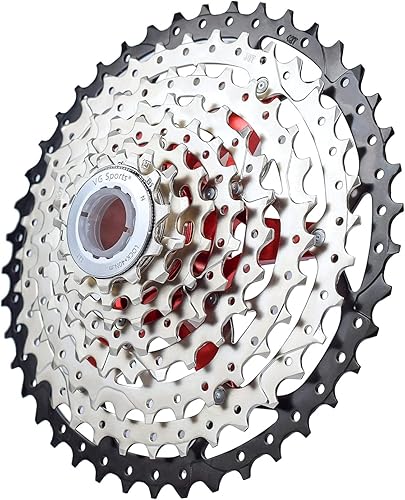 Miniatura 34 de VG SPORTS Casete de bicicleta ultraligero de 8/9/10/11/12 velocidades para bicicleta de montaña 11-40T/11-42T/11-46T/11-50T/11-50T/11-52T MTB Casete