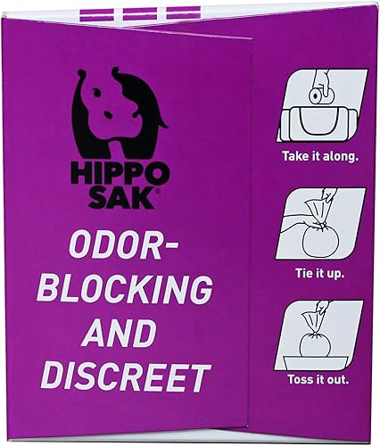 Miniatura 3 de Hippo Sak Incontinence Undergarment Disposal Bags (375 Count)