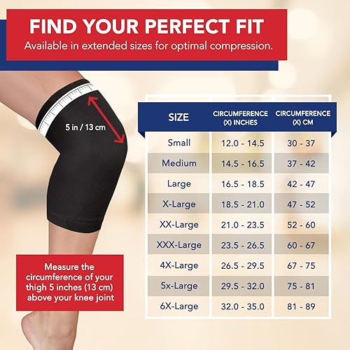 Miniatura 3 de Rodillera desarrollada por médicos, soporte de rodilla, manga de compresión de rodilla individual y manual escrito por el médico, alivio garantizado