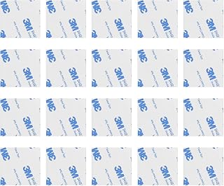 ALLY-MAGIC Double Sided Sticky Pads Heavy Duty Strong Mounting Adhesive Foam Pads Round Adhesive Pads Sticky Pads Y2-FXPMJ (Square)