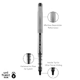 uniball Vision Needle Rollerball Pens, Fine Point (0.7mm), Black, 5 Pack – view 4