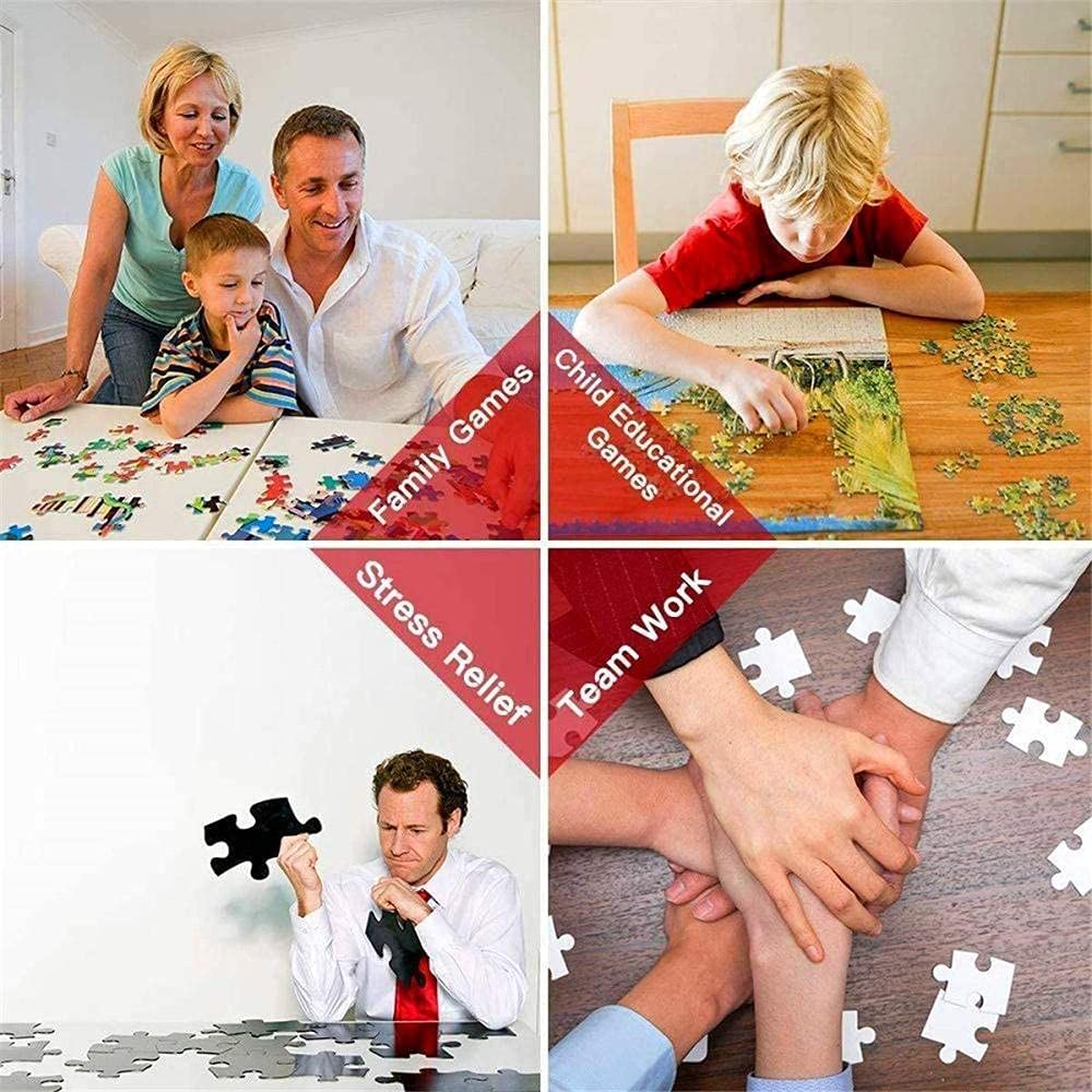 Rompecabezas Adultos Niños Rompecabezas de Madera 6000 piezasLa Gran Muralla al anochecerJuguetes Niños Puzzles para Adultos Es Un Buen Regalo para Amigos