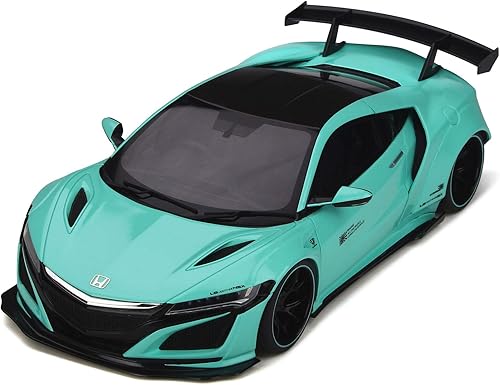Miniatura 7 de GT Spirit 2017 Honda NSX Coche personalizado por LB-Works, Tiffany Blue GT806-1/18 Escala Resina Modelo de Juguete Coche