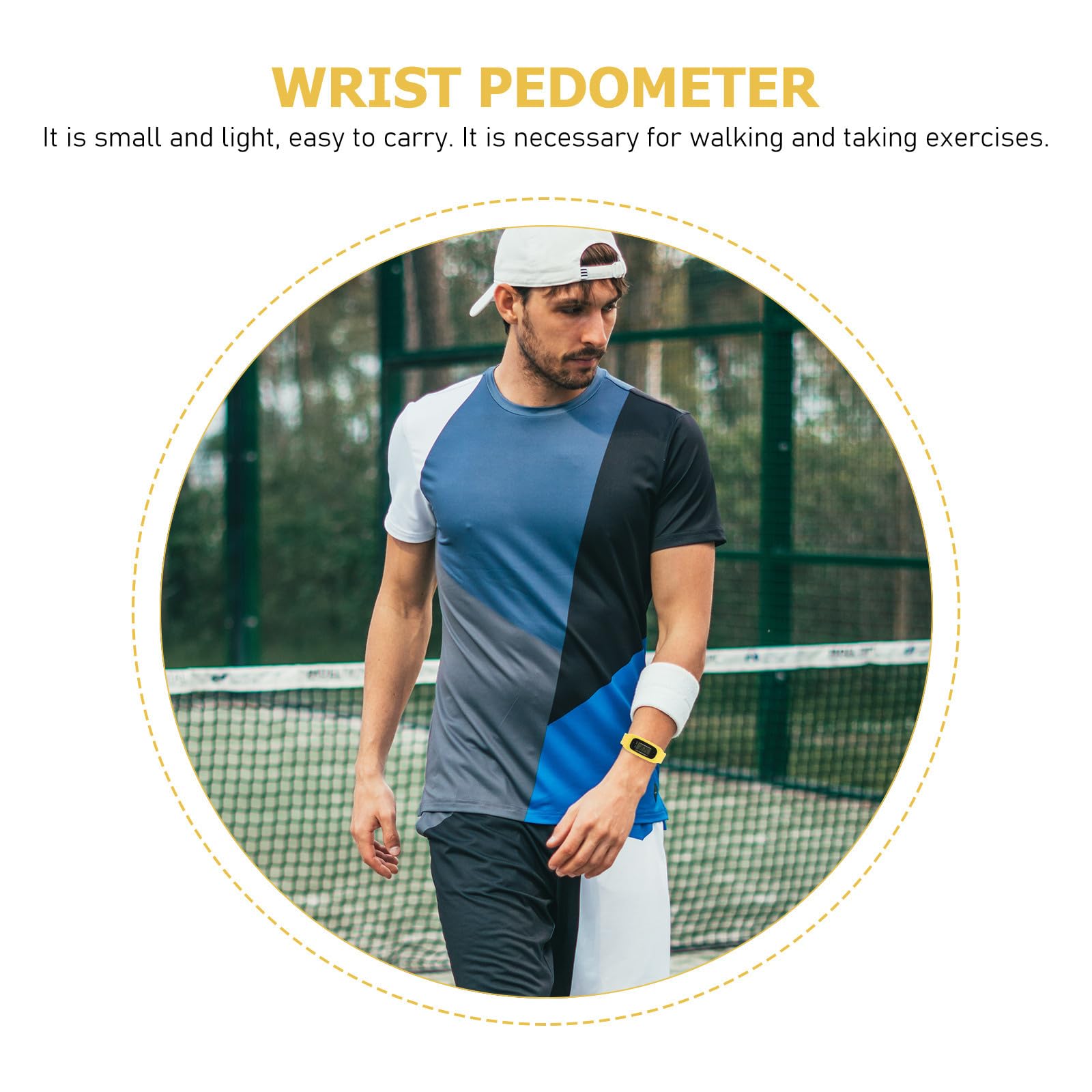 iplusmile Reloj Podómetro de Pulsera de Silicona Pequeño y Ligero Contador de Pasos Fácil de Operar Adecuado para Caminar y Hacer Ejercicio