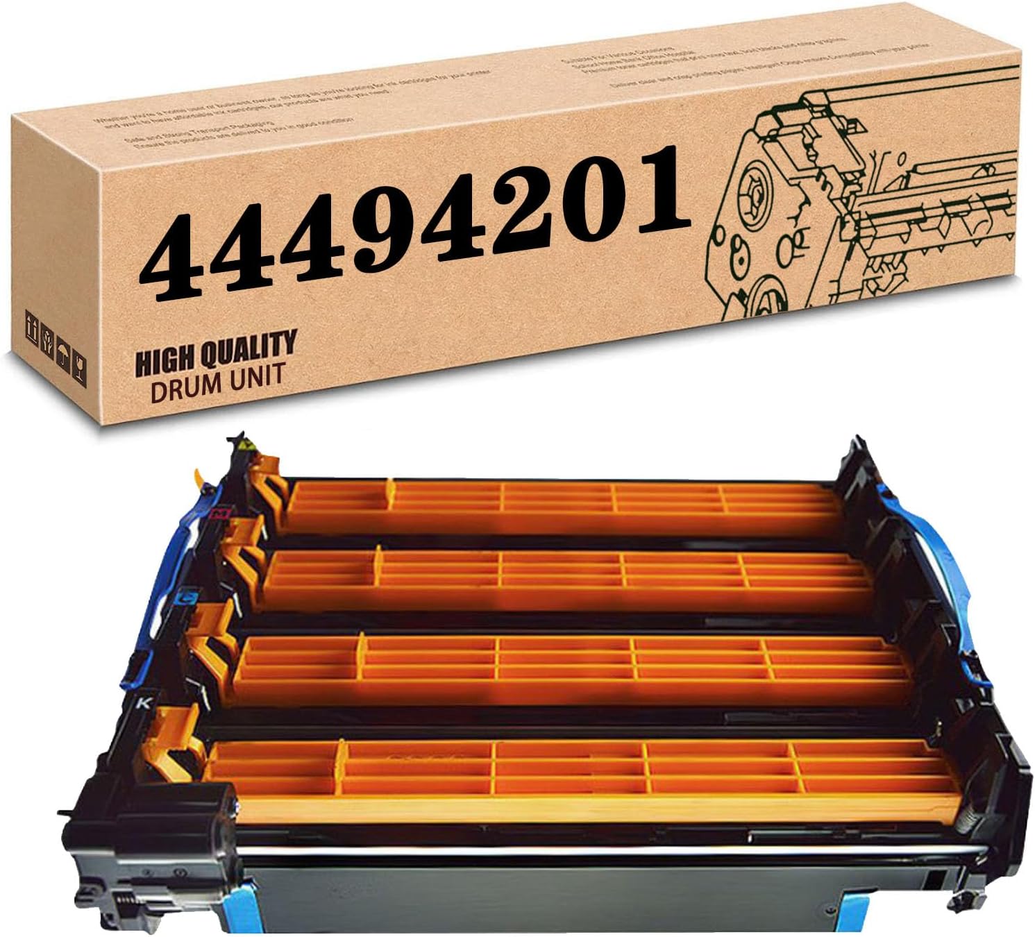 PUCIO Compatible 44494201 Drum Unit Replacement Imaging