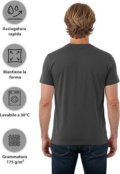 ALPIDEX T-Shirt Magliette da Uomo Confezione da 5 Girocollo 100% Cotone Manica Corta Basic Casual Tinta Unita S M L XL XXL 3XL 4XL 5XL - 4