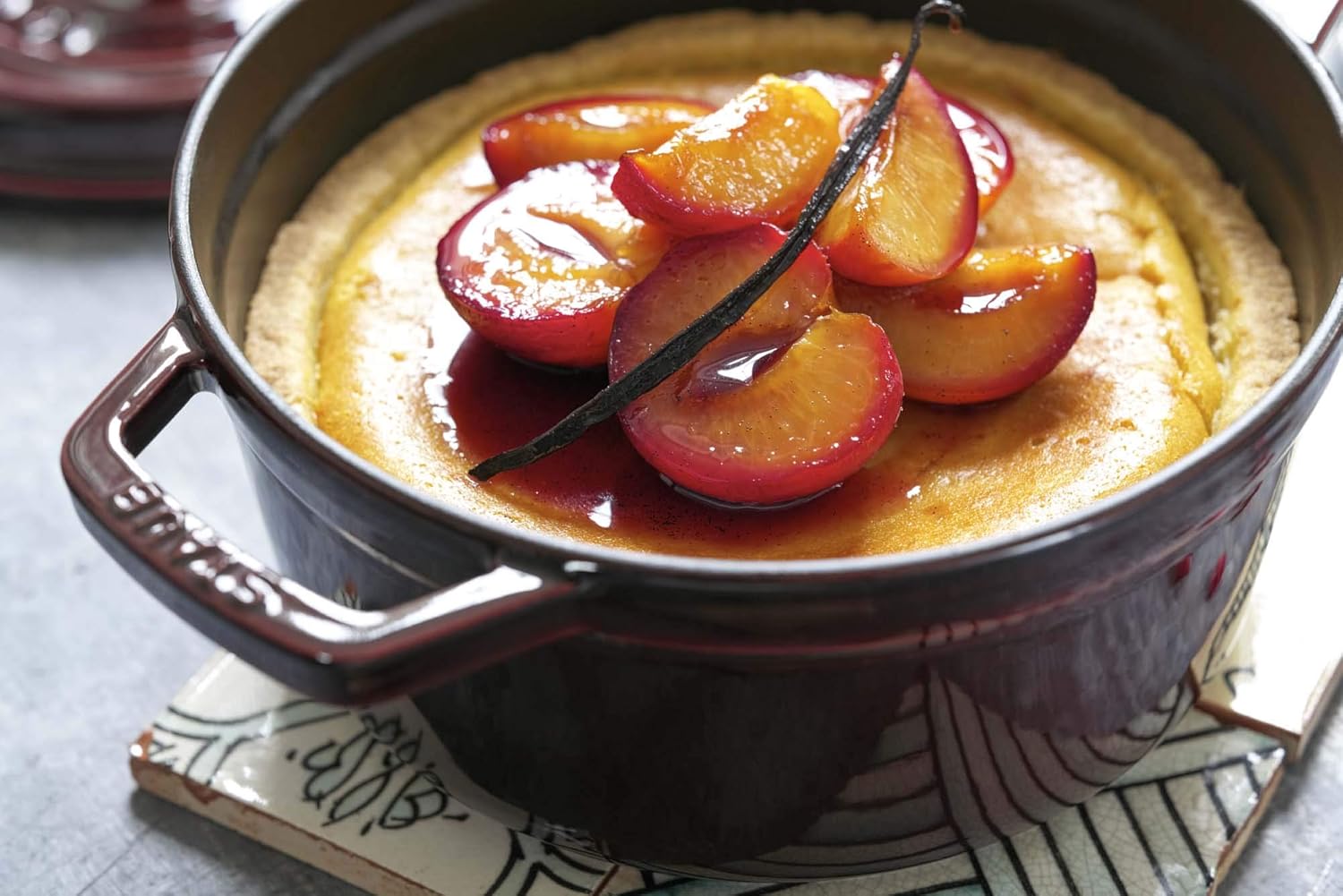 Staub Cast Iron 2.75-qt Round Cocotte - Grenadine, Made in France - Image 6