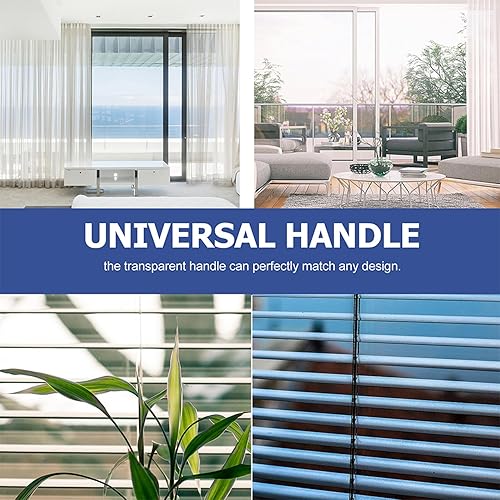 Miniatura 5 de Varita ciega, 4 piezas de varilla veneciana, persianas venecianas para el hogar, mini accesorios, persianas verticales, piezas de repuesto para