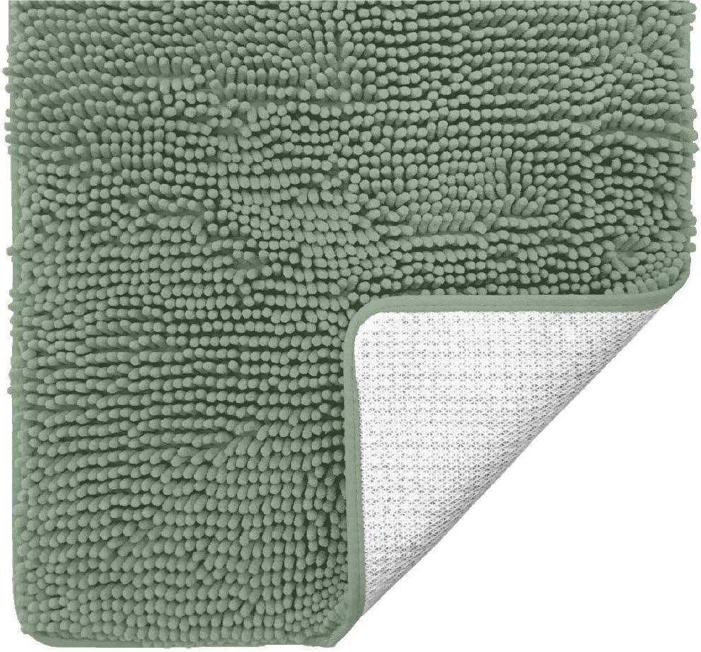 Gorilla Grip Soft Absorbent Bathroom Rugs, Luxury Chenille
