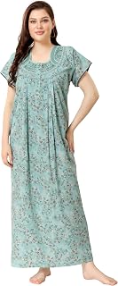 Soulemo Women's Printed Blended Nighty 1733 Price In India