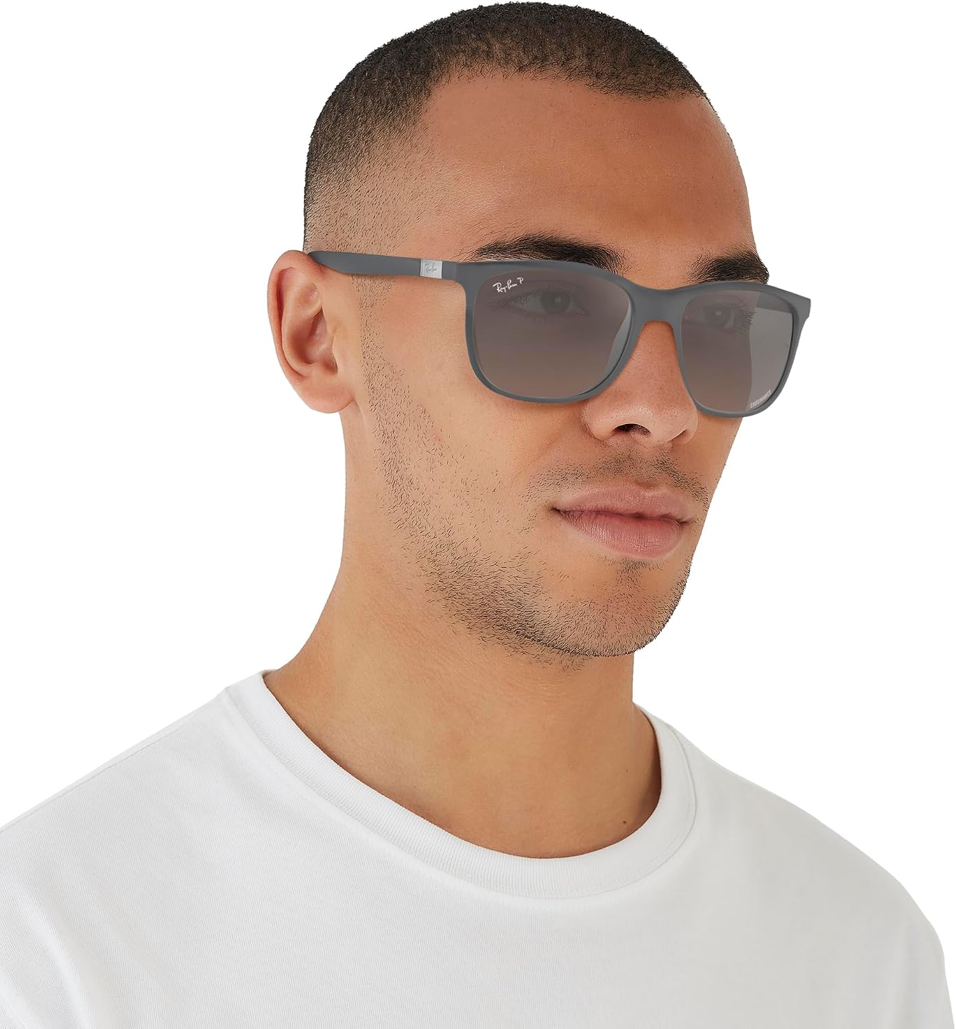 Ray-Ban RB4330ch Chromance Square Sunglasses