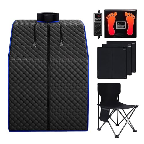 RRGFB Infrared Sauna Box Home Portable product photo (Home Saunas) — ScooterReviewPro review