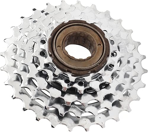 Miniatura 4 de Pyhodi Volante de inercia de 5 velocidades, piñón de casete de bicicleta, volante multietapa trasero de bicicleta 14T-28T, piñón de bicicleta de