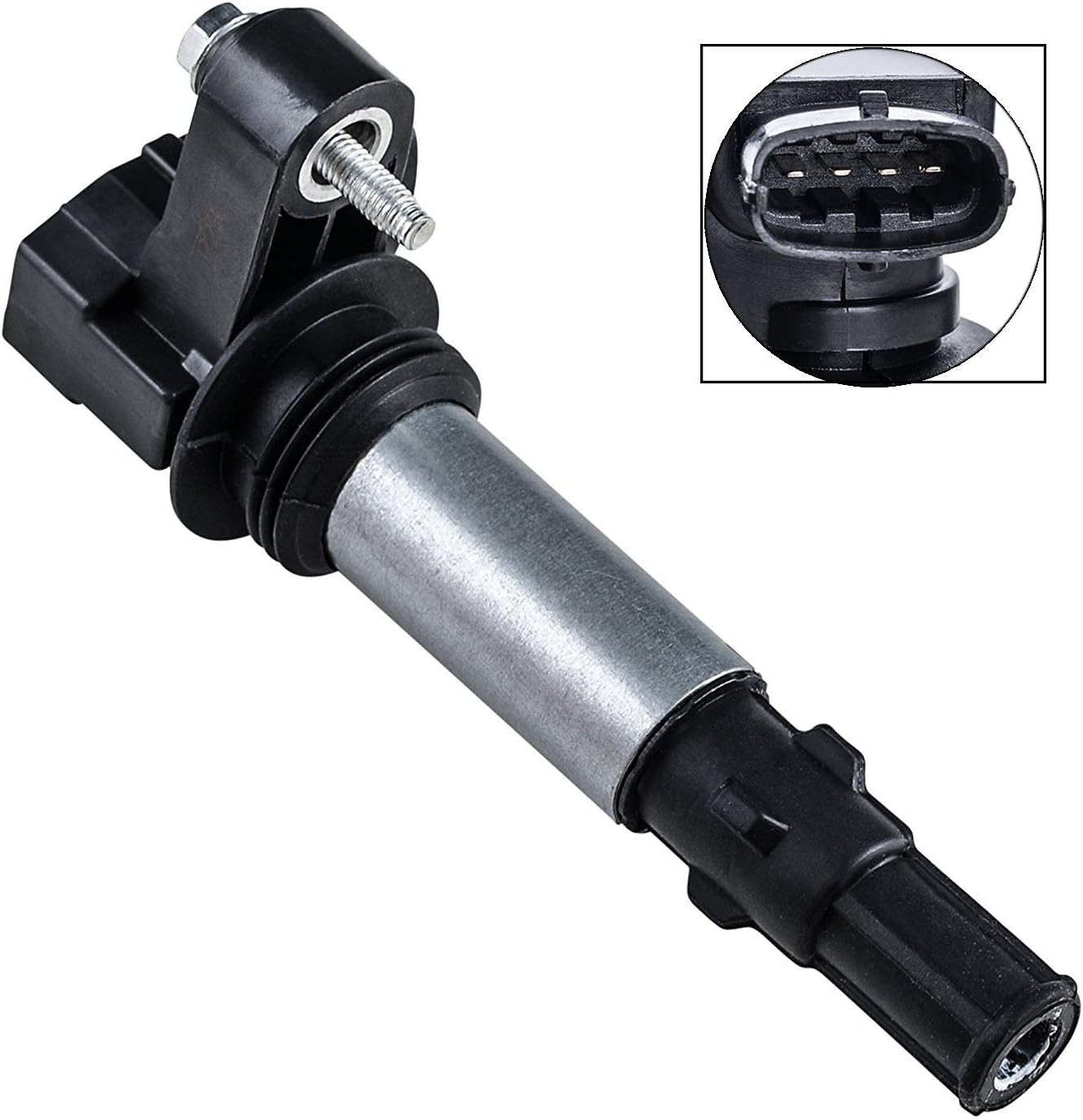 Carrep Ignition Spark Plug Coils for Saab 93 GMC Acadia Cadillac CTS Buick Enclave