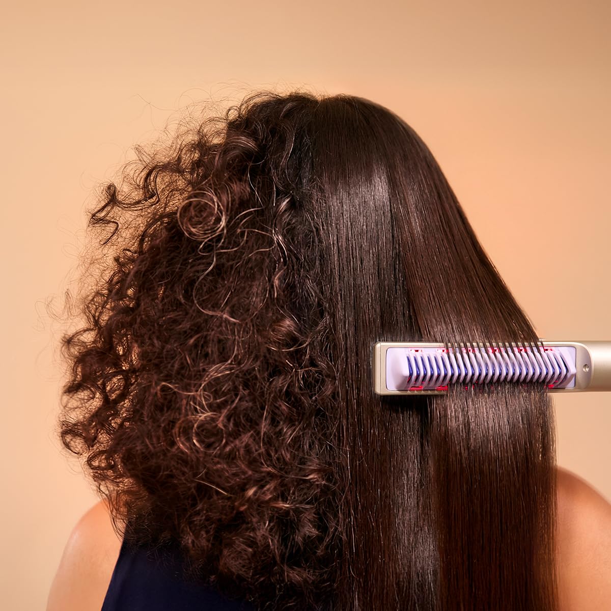 Cecotec Glättbürste InstantCare Lisse iSphere, 140–200 °C | Infrarot- und Ionentechnologie für weniger Frizz, 3 Temperaturstufen, Memory, Tastensperre, LED und Abschaltautomatik