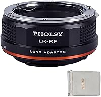 Vista 20 de PHOLSY Adaptador de montaje de lente para lente Leica M LM, Zeiss ZM, Voigtlander VM, compatible con Leica M a Canon EOS RF cámara EOS R8, R50, R6