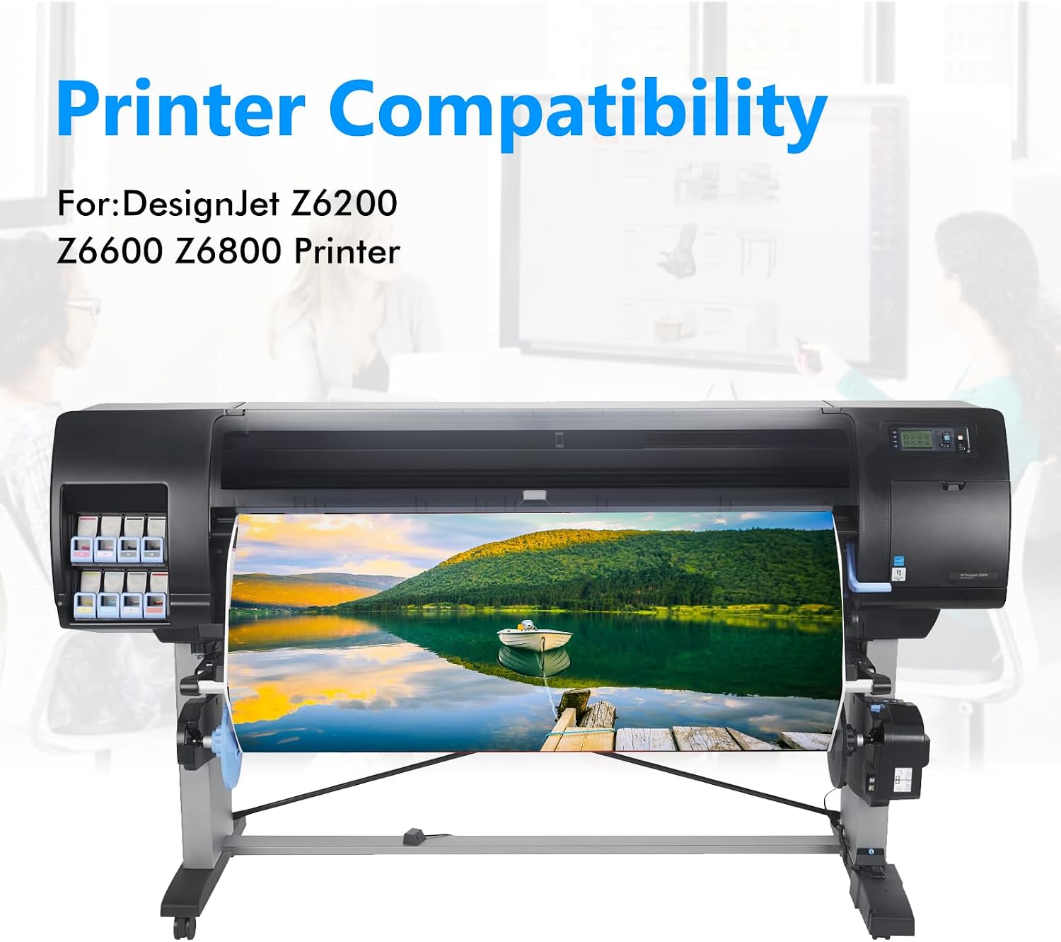 771 771A Light Cyan Ink Cartridge 775ml for DesignJet Z6200 Z6600 Z6610 Z6800 Z6810 Series Printer | Premium Pigment for Photo & Fine Art | Replaces B6Y20A(1 Pack)