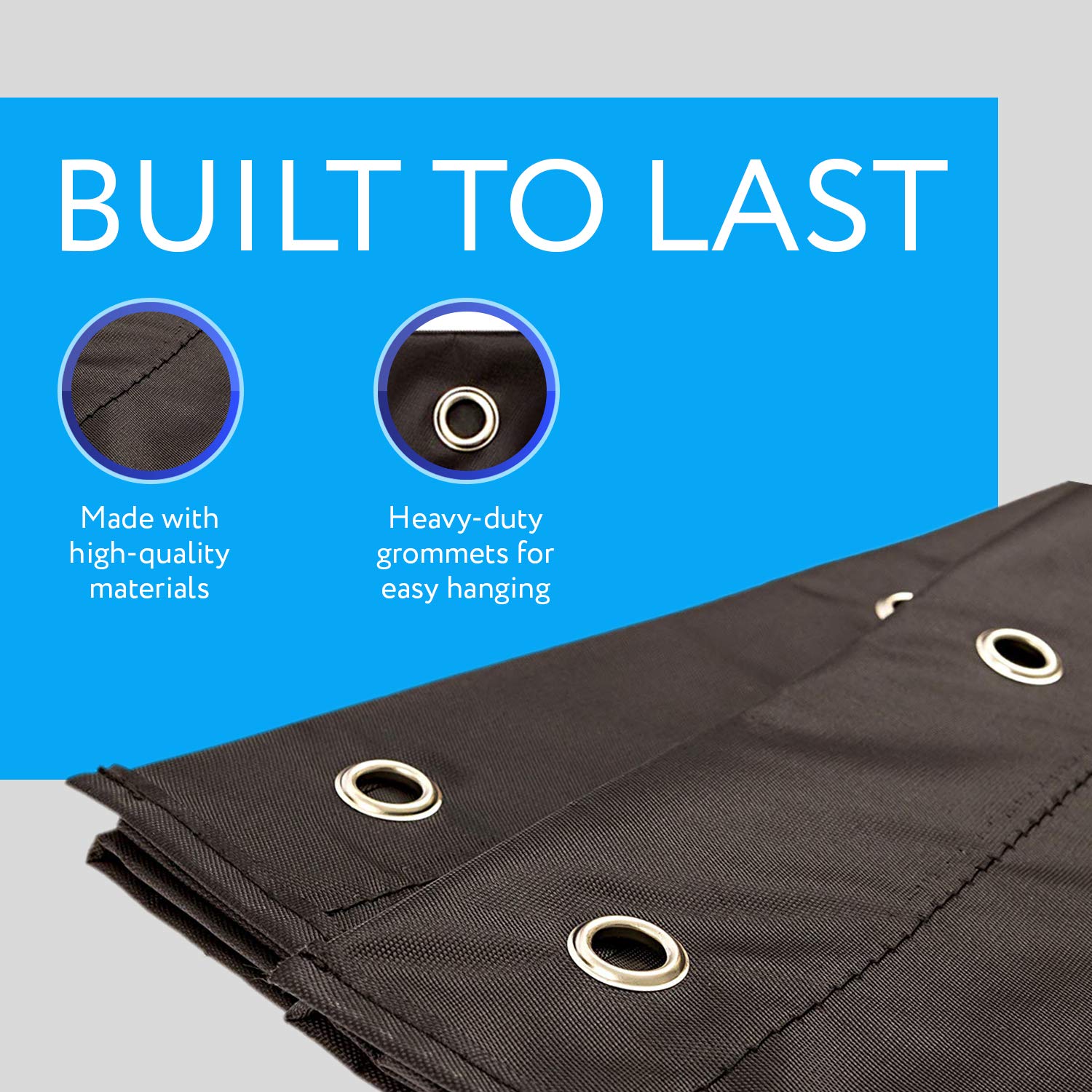 IMPRESA 2-Pack Premium Wall Storage Pocket Charts/Hanging Folder Organizers - Black, 10 Pockets Per Piece (20 Total Pockets) - The Ideal Pocket Chart for Classroom, School or Office Use - Image 5