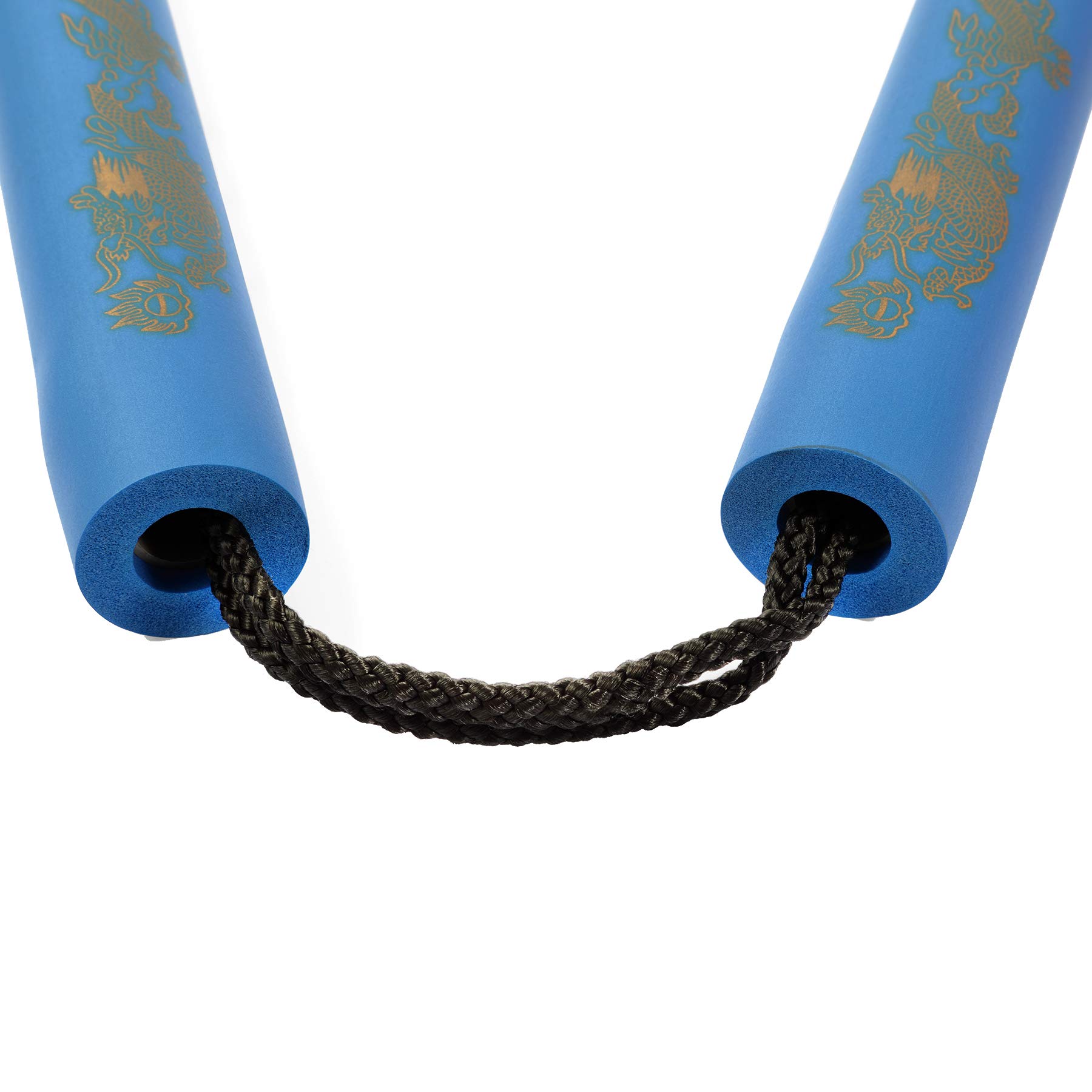 Nunchucku Playwell En Mousse Souple | Pour Enfants Et Débutants | 30,5 Cm | Poignée Rouge Et Logo Dragon