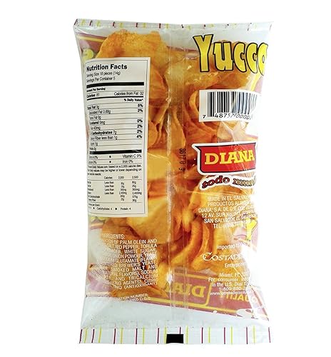 Miniatura 10 de Diana Yuca Snacks 2.29 oz (65g) - Chips (paquete de 6)