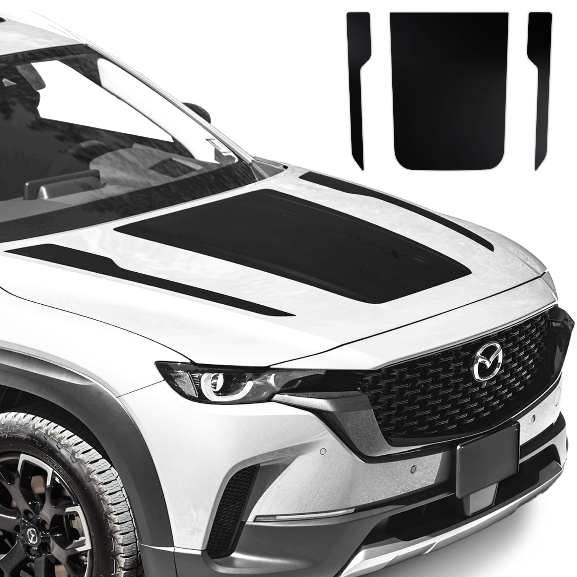Amazon.com - Meridian Style Blackout Hood Decal Kit for Mazda CX50
