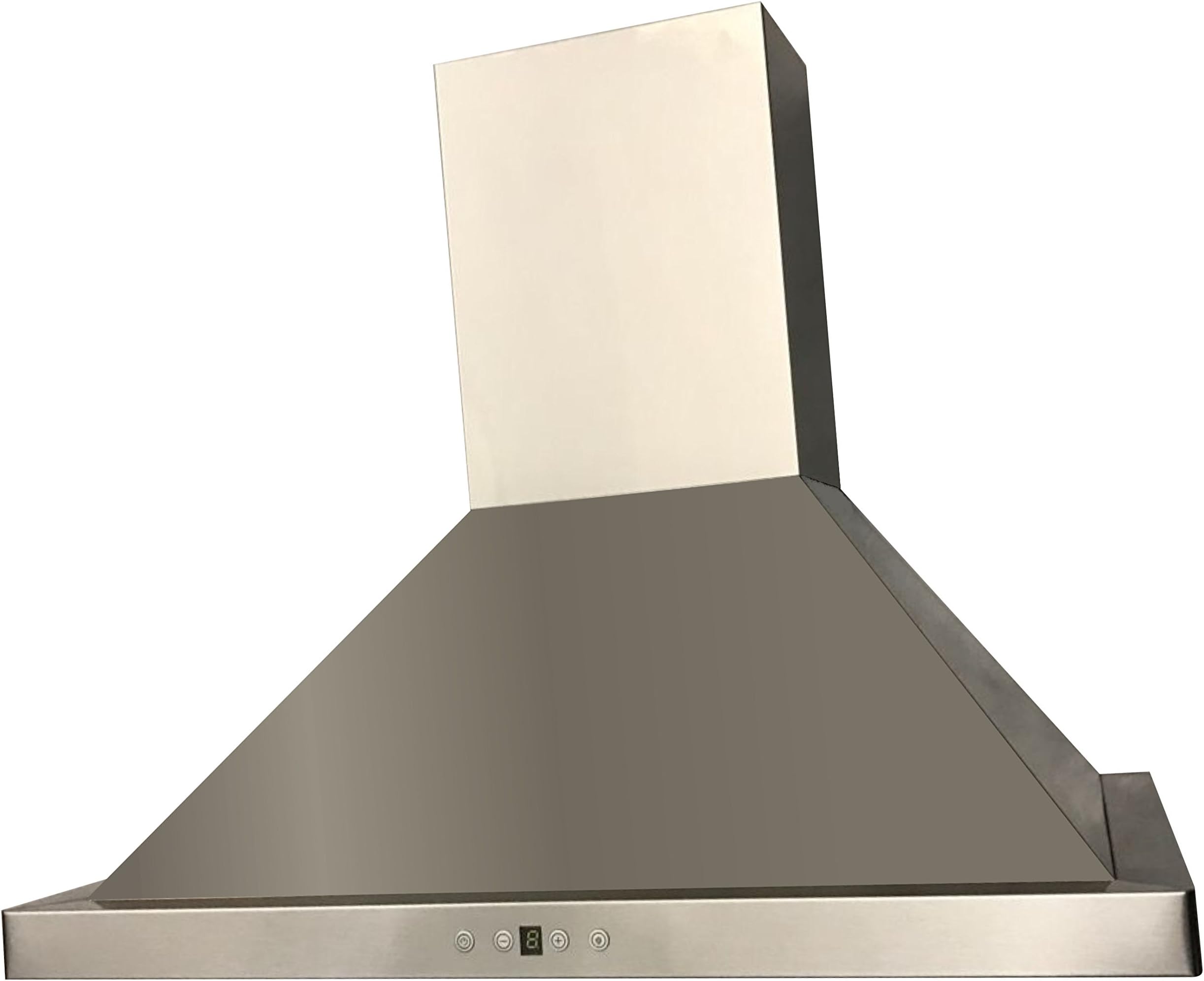 30 Inch Wall-Mounted Stainless Steel Range Hood w/Baffle Filter @ 600CFM - CY-RH198B2-30E