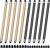 Vista 7 de 40 piezas de puntas de goma de repuesto para lápiz capacitivo, alta sensibilidad y precisión, puntas de goma negras universales para lápiz 40