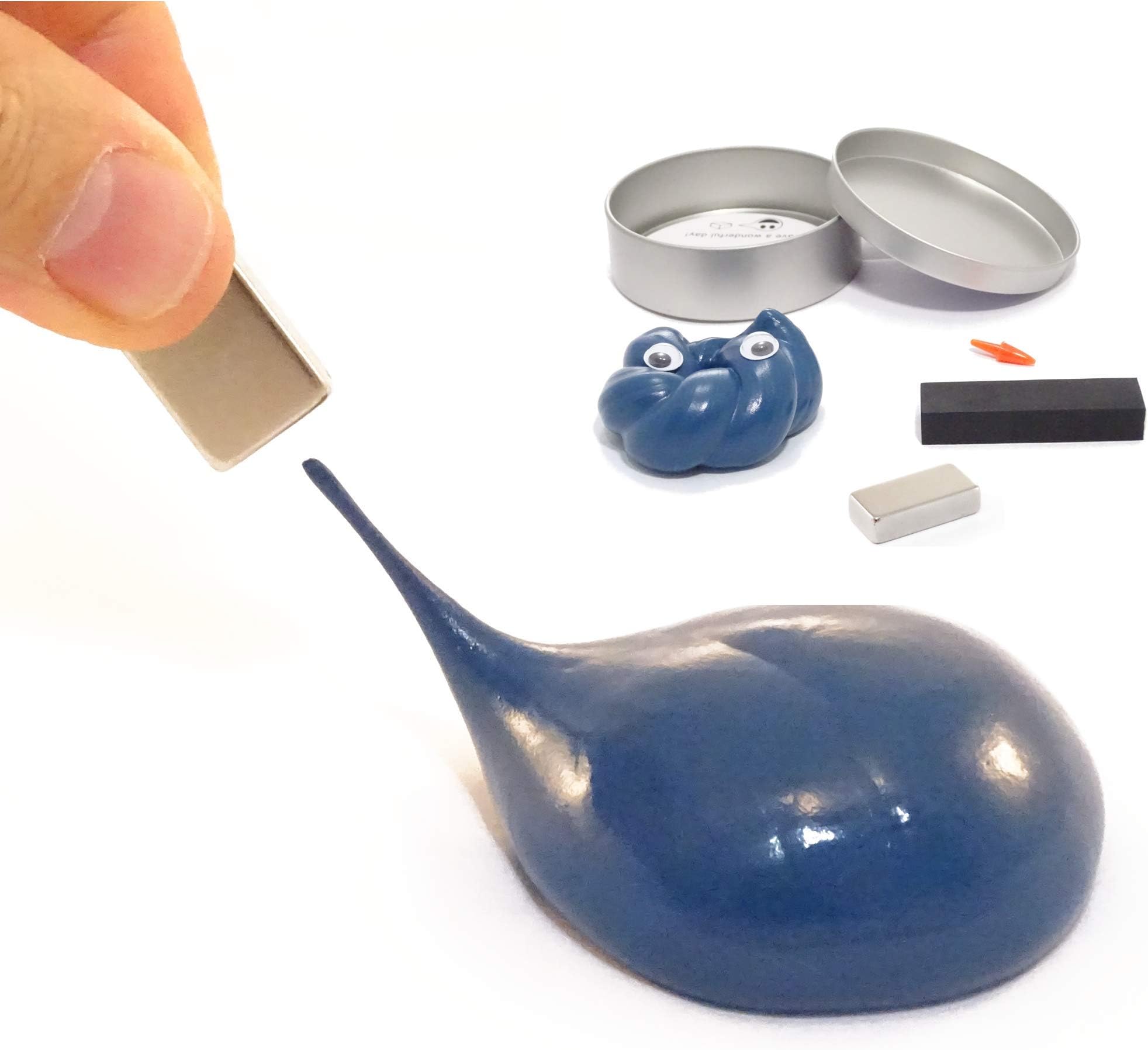 Little Lab Creations Sensory Silly Magnetic Putty |3.5 oz of Slime Putty for Children and Adults | Strongest Magnetic Set Available | Sensory Toy | Stress Reliever