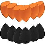 12 Pieces Professional Makeup Sponge Set,Latex Free Flawless Soft Setting Face Puffs,Makeup Blending Sponge Cosmetic Applicator for Powder,Liquid,Facial Makeup Tools