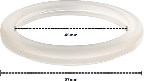 Miniatura 3 de Univen Junta de filtro espresso compatible con DeLonghi EC680M EC860 EC685M EC9155MB EC9335M EC9355M EC9665M EC680BK 5313221491