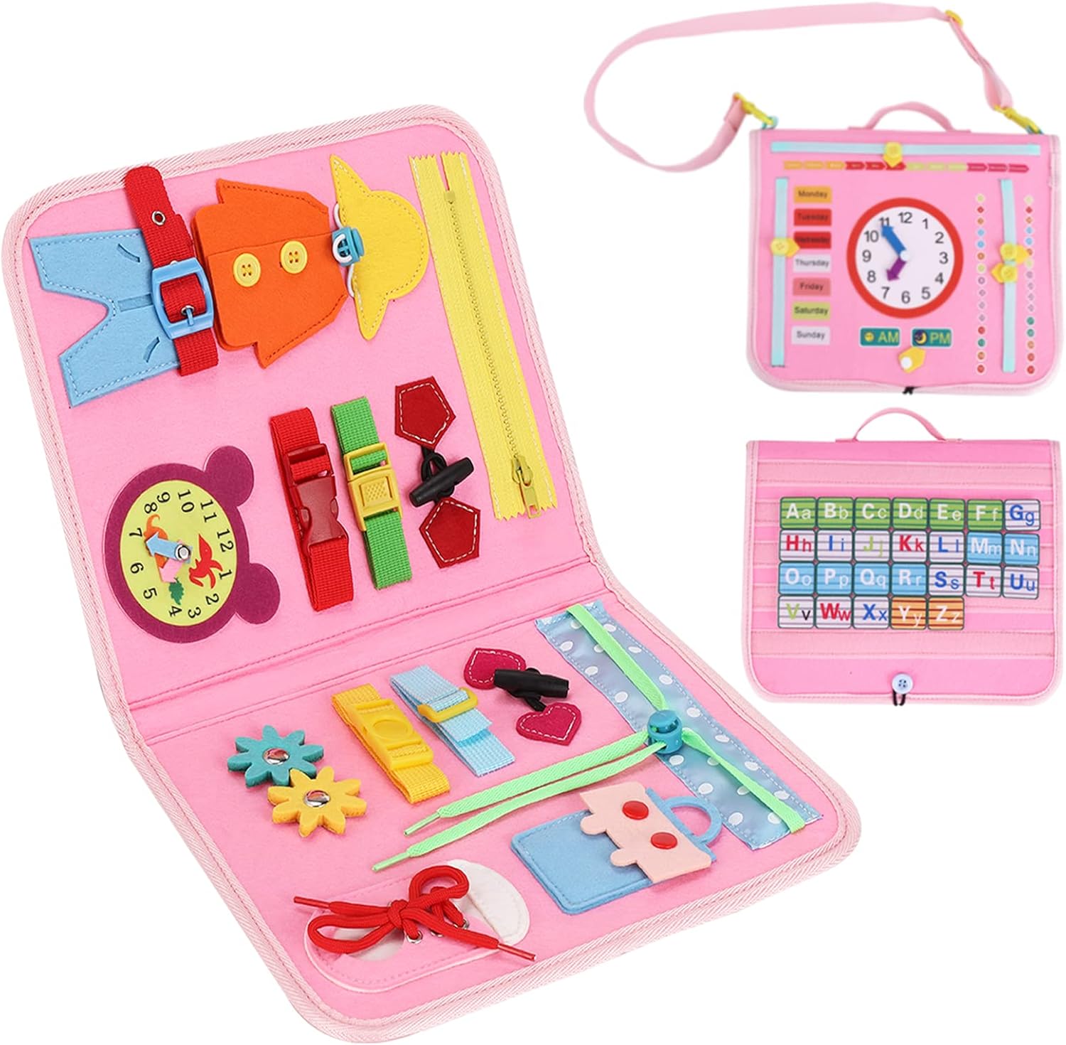 Generil Busy Board Montessori Toys for Toddler, Sensory Board Toys for