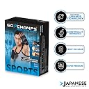 GoChamps Premium Fingerless Multi-Sports Gloves with Wrist Support, Anti-Slip Grip, Breathable, Lightweight, Useful for Gym, Cycling, Trekking & Weightlifting, Large (20.3-22.8 cm, 1 Pair) gallery image