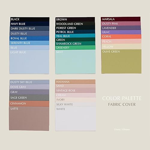 Miniatura 8 de Classic Lines Instax Photo Slip-in Guestbook Real gold Lettering, Personalized Wedding Album, Guest book - LiumyAlbums