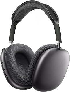 Wireless Headphones Over-Ear Bluetooth Headphones 42 Hours of Listening Time Volume Control, Fitting in Gaming/Running/Sports Headphones for iPhone/Android/Samsung - Space Gray