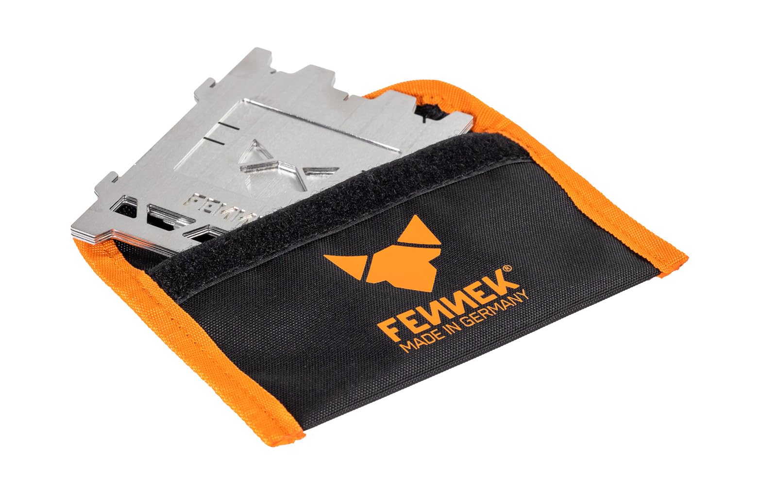 FENNEK Hobo Solo | Firebox | Outdoor Kocher | Steckbarer Hobokocher mit Tasche | Sehr kompakt | 100% Edelstahl, Made in Germany