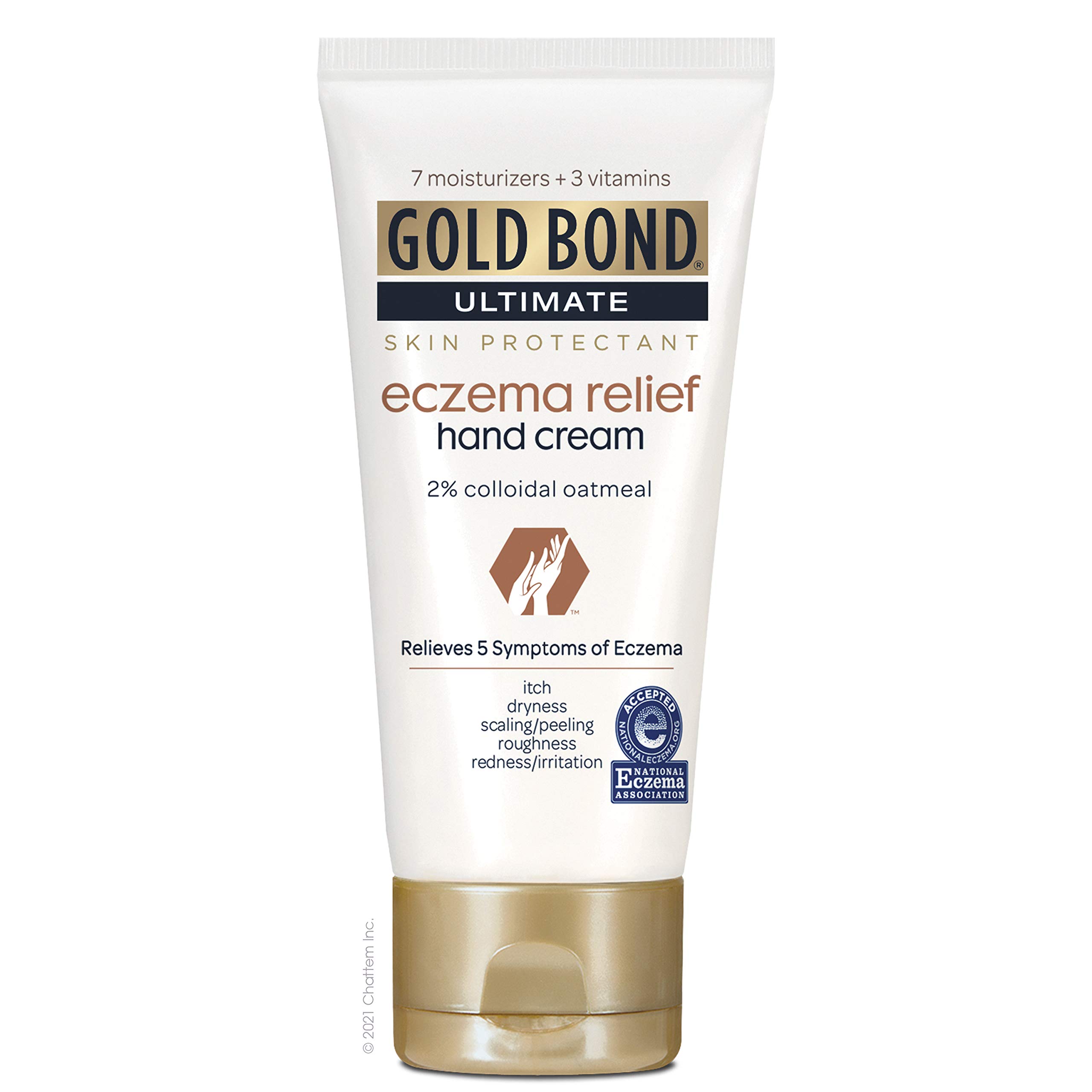 Gold Bond Hand Cream for Eczema Relief 3 oz., Skin Protectant Cream